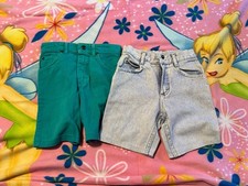 Vintage 90s lee demin boys girls shorts size 8