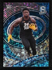 2021 Panini Spectra Rookie Neon Blue Prizm 16/60 Larry Rountree III #178 k1r