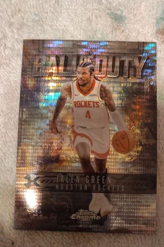2025 Topps Chrome Jalen Green Base (RAW)