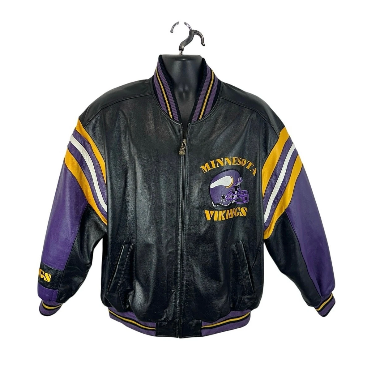 Carl Banks Leather Jacket In Men's Coats & Jackets for sale - eBay