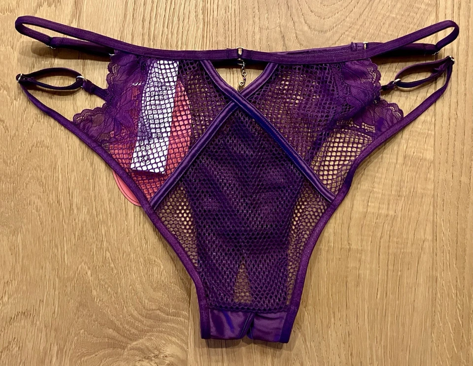 Hunkemöller Private Collection Brazilian Slip Gr. M lila sexy Dessous Brasilian - Bild 3 von 4