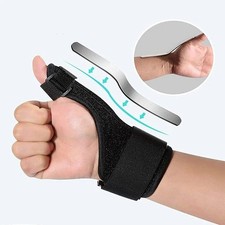Sport Thumb Wrist Support Brace Carpal Tunnel Sprain Splint Arthritis Left Right