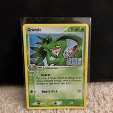 Pokemon TCG Grovyle 70 HP Crystal Guardians Stamped Stage 1 English Regular