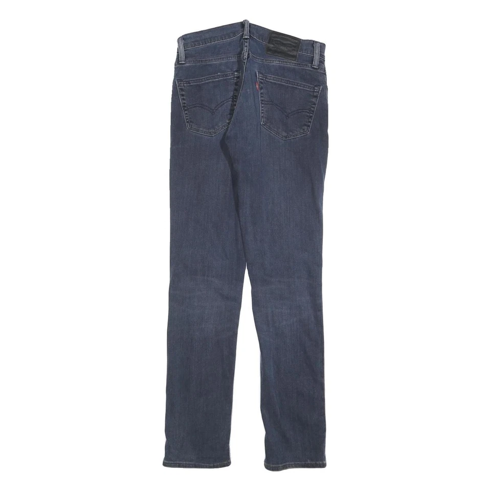 LEVI'S 511 Slim Mens Jeans Blue Slim Straight Denim Medium W28 L32 Stylish - Image 3 of 4