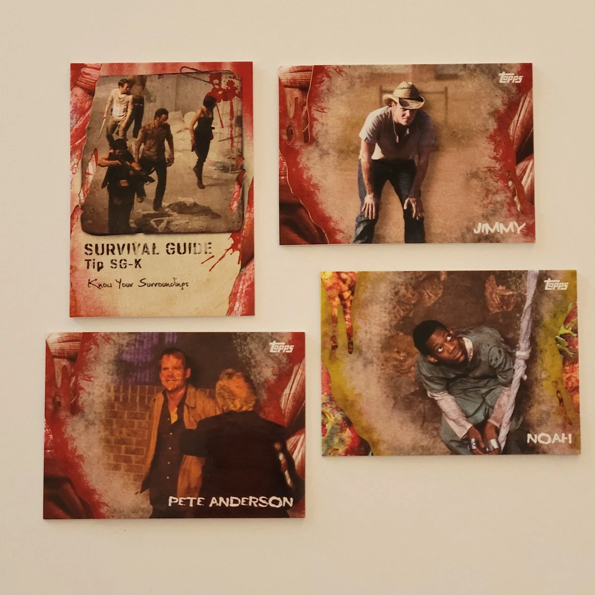 Preços baixos em Figurinhas e cartas colecionáveis The Walking
