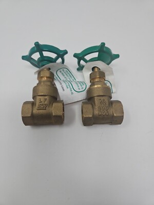Red-White Valve 267AB, 1-1/4'' Low Lead Brass Gate Valve 