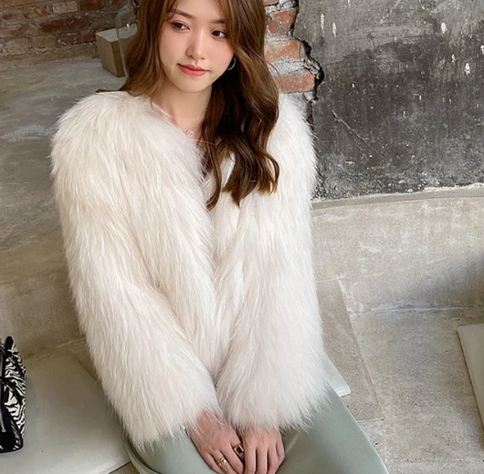 Ebay womens top faux fur coats