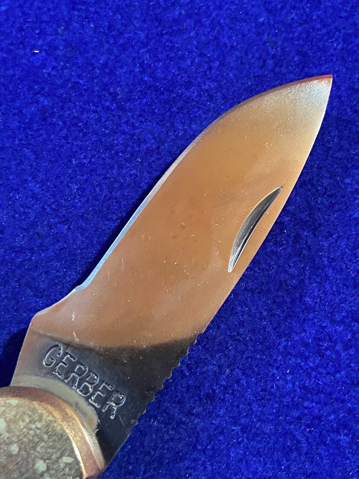 Gerber Magnum Folding Hunter Knife Leather Sheath eBay