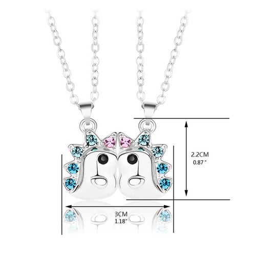 2Piececs for Necklaces Matching Necklace for Girls Boy Birthday - Picture 8 of 9