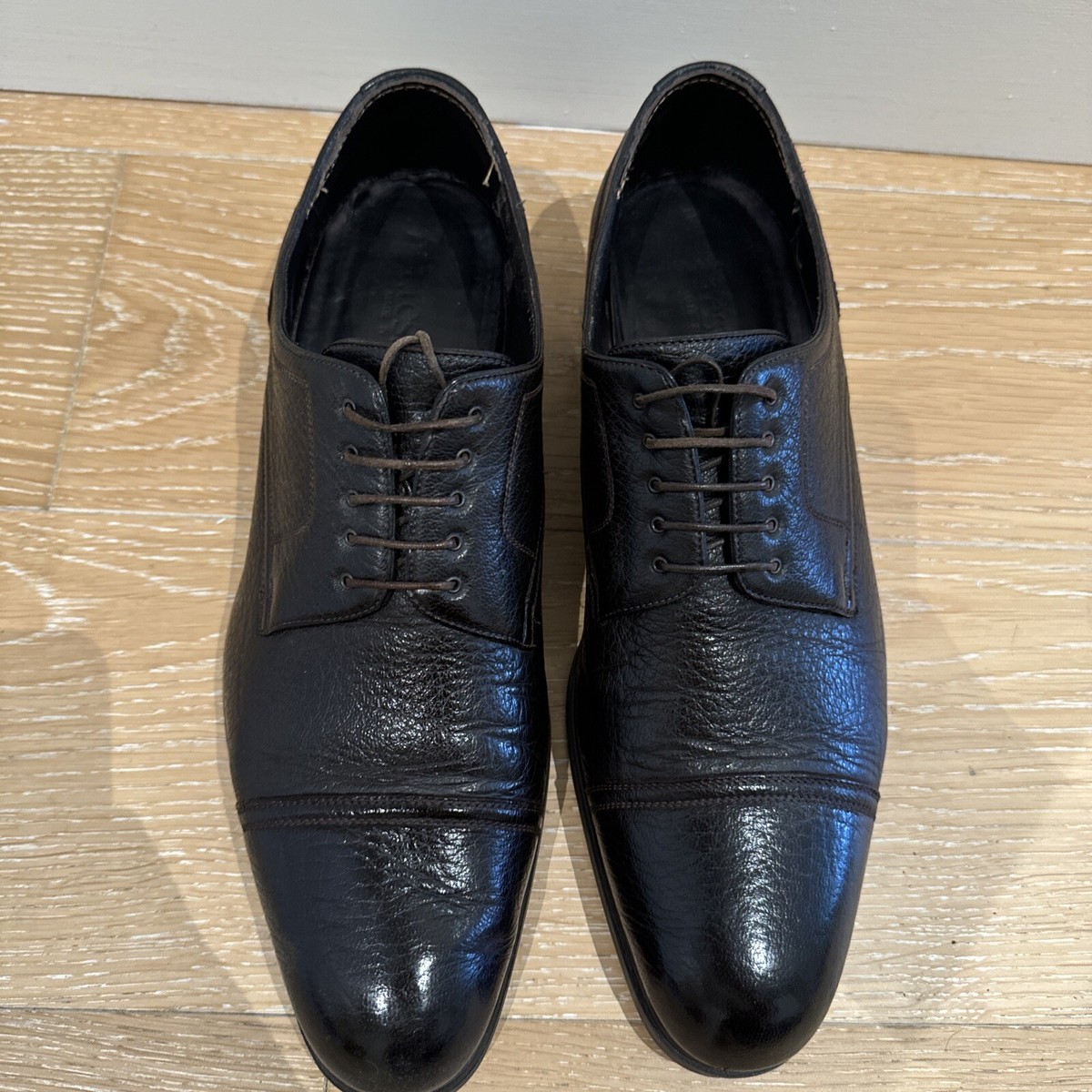 A.Testoni flagship Men\'s dress shoes  Size 10 a. testoni Mens Dress Shoes- US Size 10 | eBay main image 4