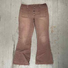 Levis for gals 31x27 vintage chocolate brown 60s flare pants
