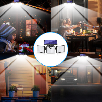 Solar Wall Lights (2PCS)   Efficient, Renewable Outdoor Illumination