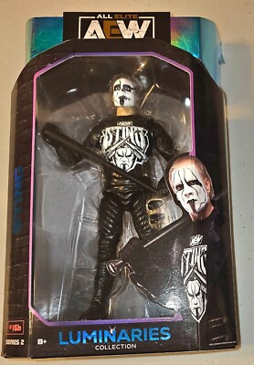 AEW Unmatched Series 2 Sting walmart exclusive ( no coat ) #16b