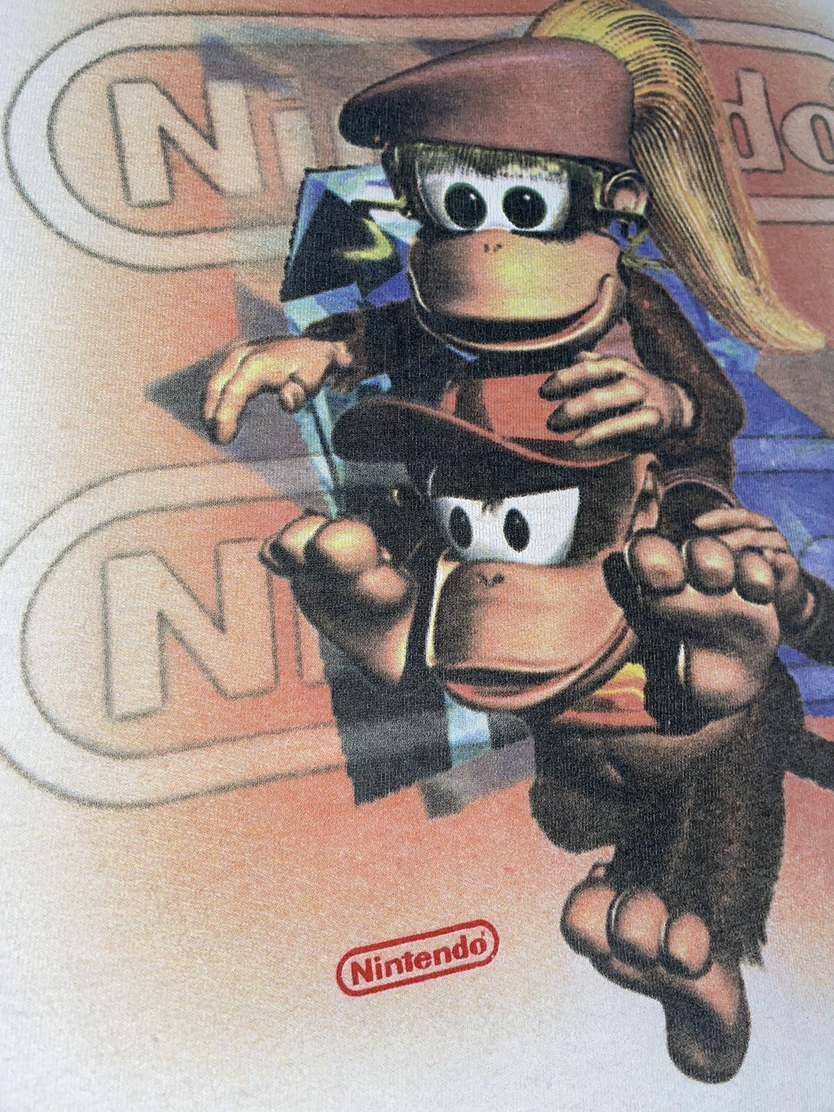 Vintage Nintendo Donkey Kong Country 2 DKC2 Promo Shirt Large VTG 90s ...