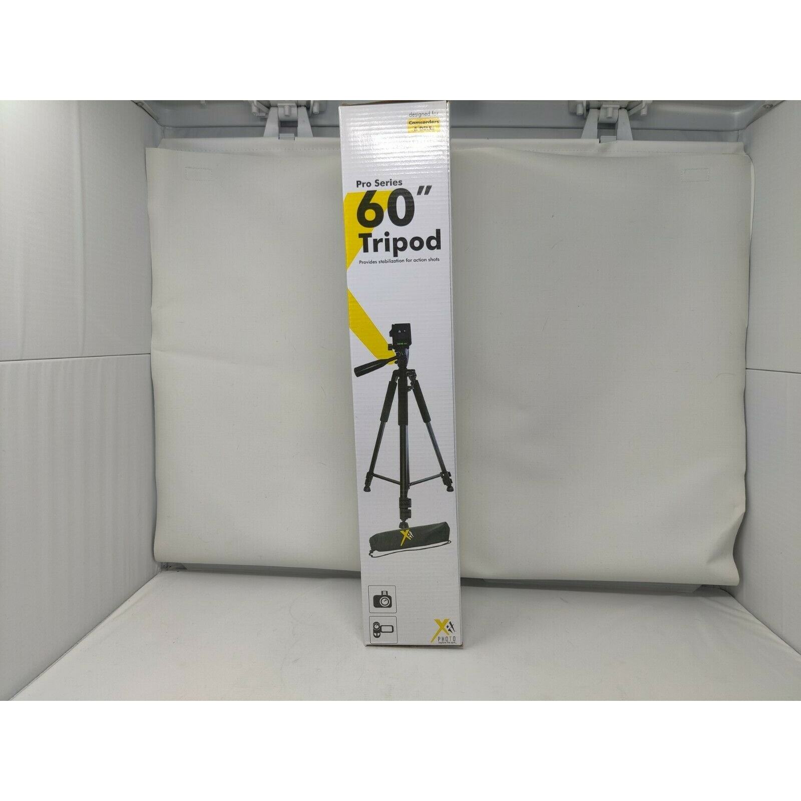 Xit XT60TRB 60-Inch Pro Series Full Size Camera/Video Tripod