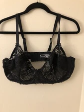 Adore Me Black Lace Bra ~ 34B NWT Sexy!