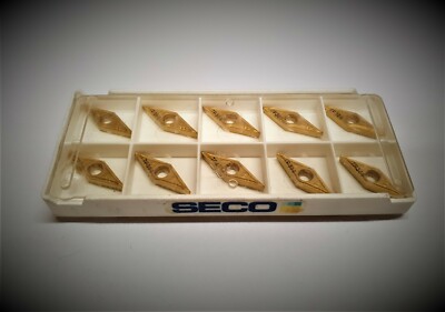 10pcs SECO indexable inserts VBMT 110202-F1 TP300 indexable inserts  