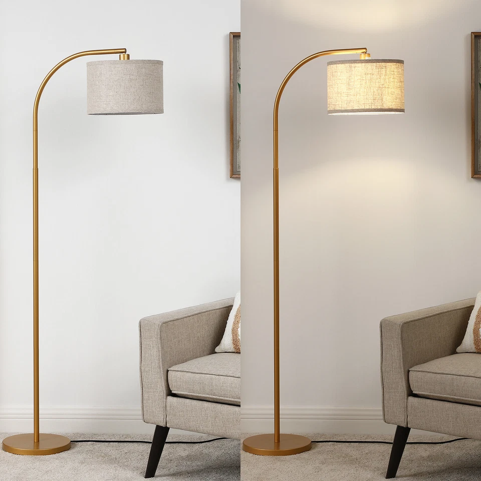DEWENWILS Arched Floor Lamps Farmhouse Standing Tall Lamp Corner Reading Light - Image 2 of 4