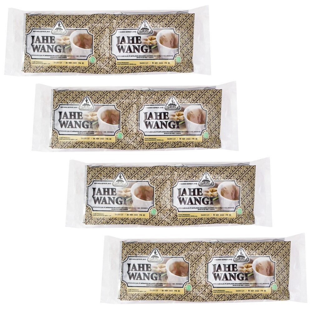 Intrafood Indonesia Ginger Tea Jahe Wangi (15g x 10sachets) Pack