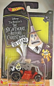 nightmare before christmas hot wheels
