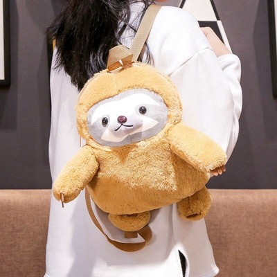 plush sloth backpack