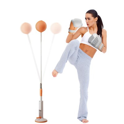 Punchingball Teenager Boxbirne 120-135cm Höhenverstellbar Box-Reflexball