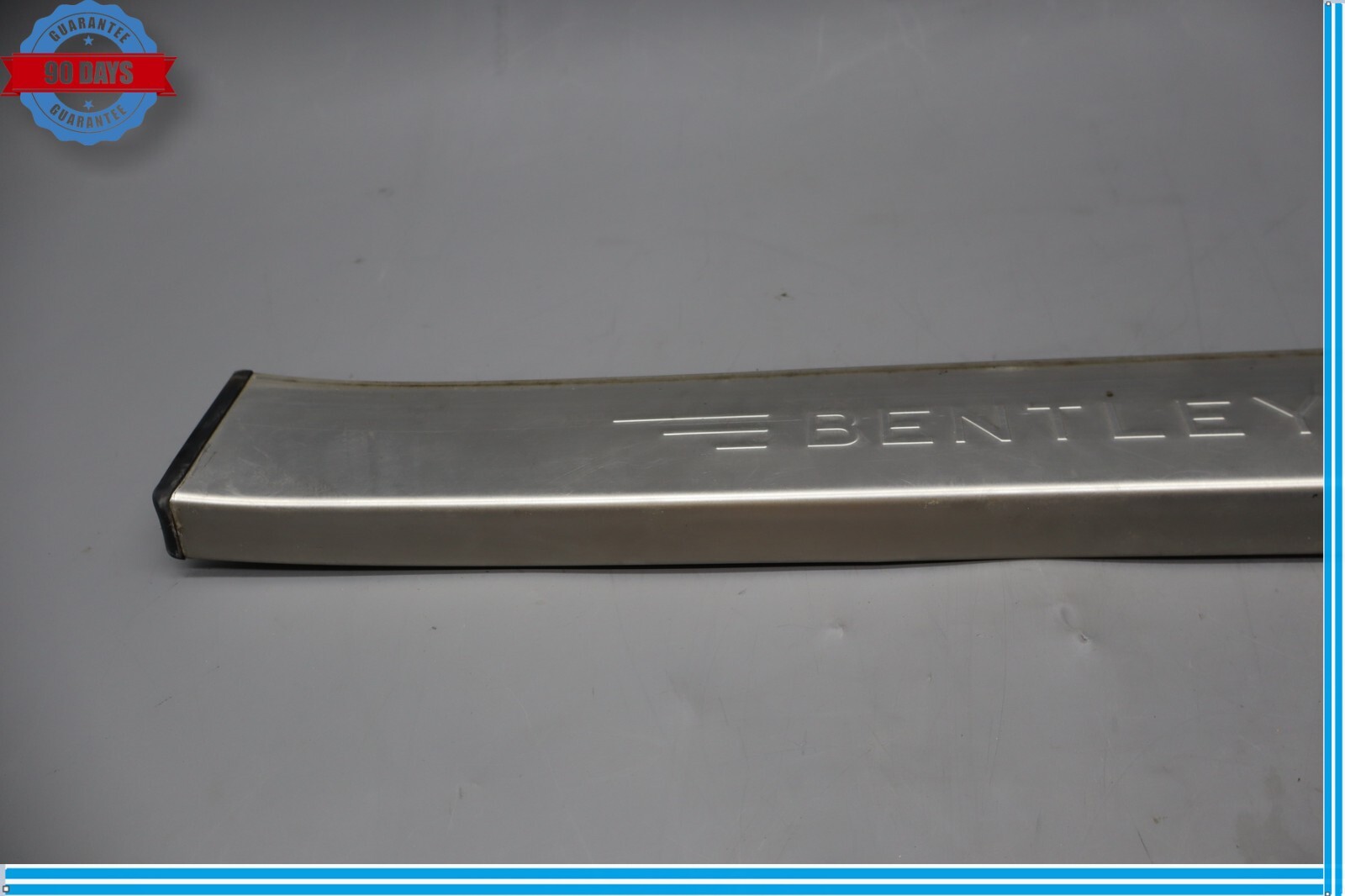 06-12 Bentley Continental Front Right Door Sill Scuff Plate Trim Cover Oem