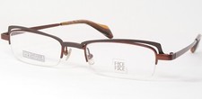 Face a Face LUCKY 2 9210 Brown UNIQUE RARE EYEGLASSES GLASSES 52-20-143mm France
