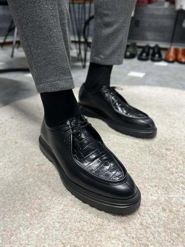 Black derby hotsell shoes outfit
