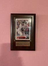 David Ortiz Mlb Boston Red Sox Plaque Opening Day