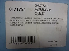 Peerless Snotrac Passenger Traction Cables Tire Snow Chains, 0171755, Unused