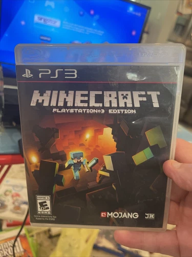 Minecraft PS3 PlayStation 3 Edition Sony PlayStation 3 Tested Free Ship