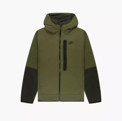 Nike Sportswear Tech Essentials Men's Water Repel Jacket Green Black Small NWT