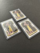 3x LOT BREANNA STEWART 2021 PANINI PRIZM WNBA #85 2ND YEAR PRIZM STORM