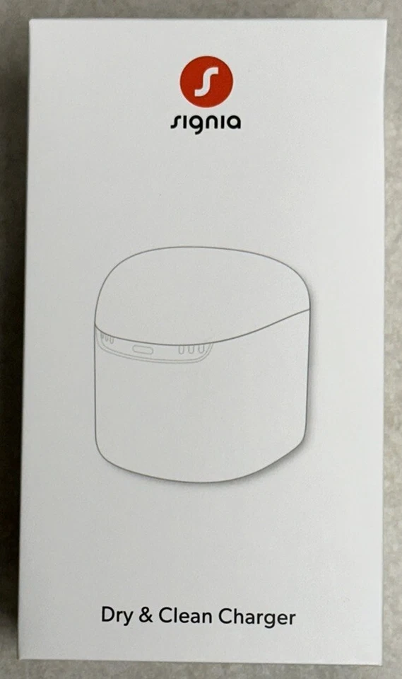 Nuevo cargador Signia/Rexton seco y limpio para audífonos AX, IX y BiCore R Li. Foto 3 de 4