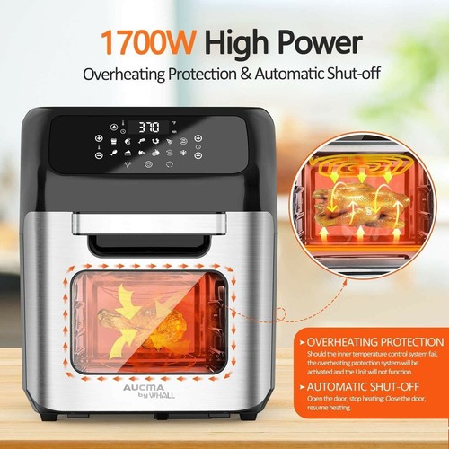 13 Quart Air Fryer Oven Rotisserie Dehydrator Whall NEW USA SELLER - Picture 4 of 6
