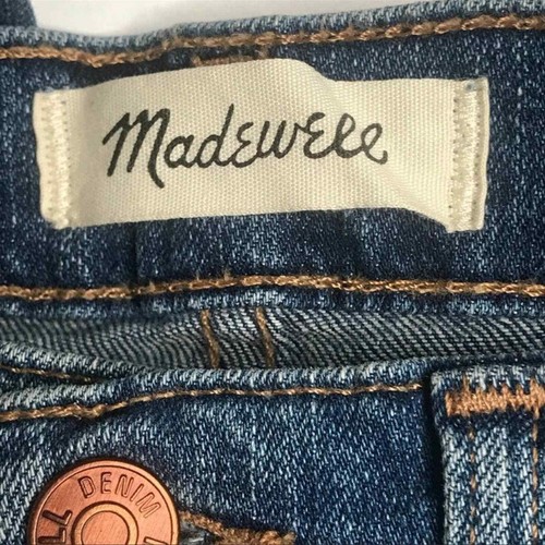 Madewell Cropped Classic Straight Leg Jeans Size 26 NEW - Picture 8 of 10