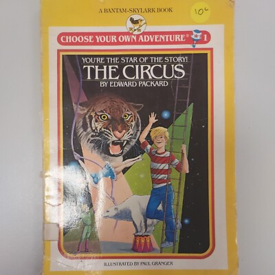 Skylarks CYOA 1 The Circus by Edward Packard Bantam
