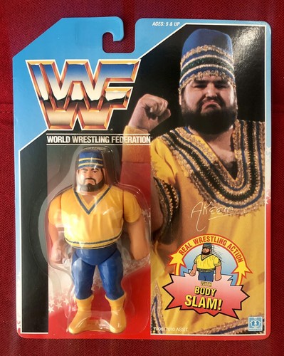 WWF Hasbro Akeem ACTION FIGURE 1990...