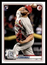 2020 Bowman  Junior Fernandez Rookie #39 St. Louis Cardinals Baseball Card
