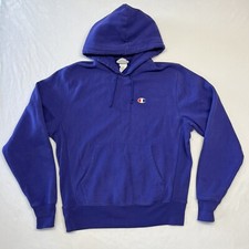 Champion Reverse Weave Purple Hoodie Size M