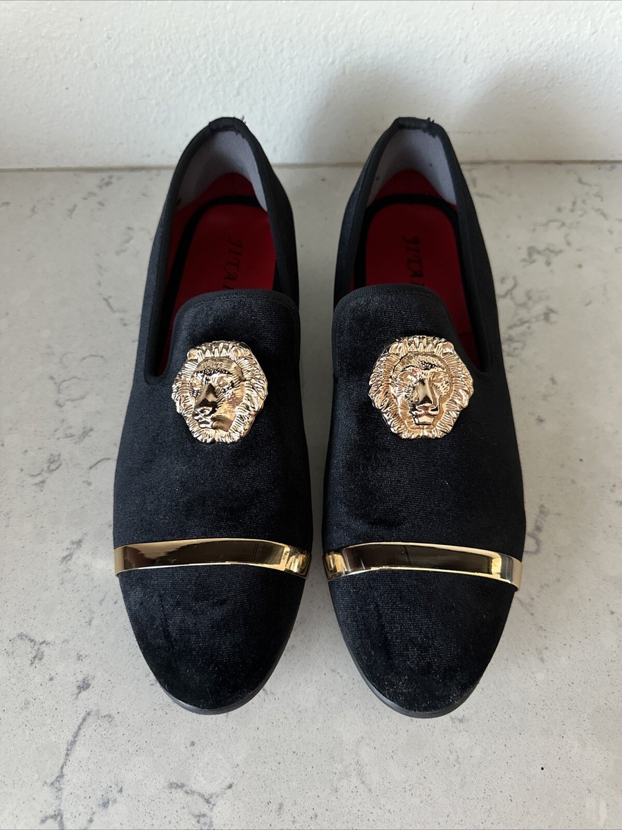 JITAI Penny Slip-On Leather Lined Luxury Loafers Mens SIZE  display picture 1