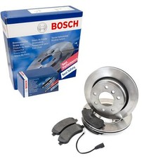 BOSCH Satz Bremsbeläge + Bremsscheiben belüftet vorne für Fiat 500 312 312