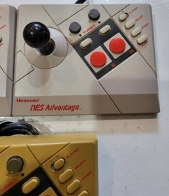 1987 NES Advantage 3 Turbo Controllers  Nintendo Original Equipment NES-026