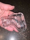 Vintage Windsor Canadian Ice Hockey Skate Shot Glass Clear — photo 5