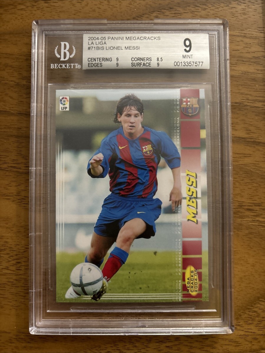 2004-05 Panini Megacracks La Liga Soccer #71BIS Lionel Messi 2004-05 Panini Megacracks La Liga Soccer #71BIS Lionel Messi