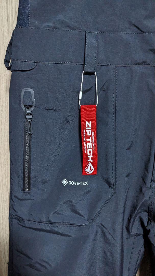 23-24 VOLCOM RAIN GORE-TEX BIB OVERALL Size M Black | eBay