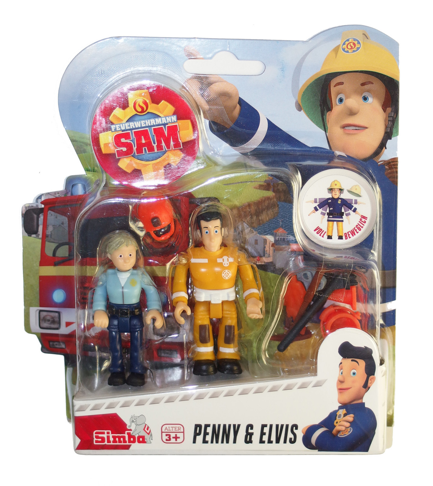 Feuerwehrmann Sam Figur Figuren Ellie Sarah James Arnold Lion / Tiger