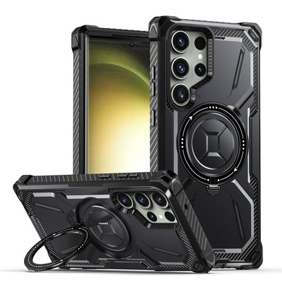 Magnetic Ring Bracket Case For Apple iPhone 16 15 14 for  Samsung S24 S23ultra