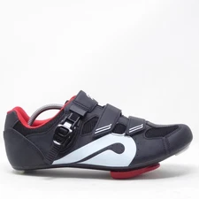 Peloton Cycling Shoes Mens Size 44 / 10.5 Black Red Cleats Spin Bike Road